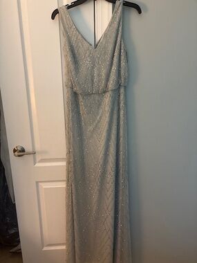 Silver Sequins Beholden Dress